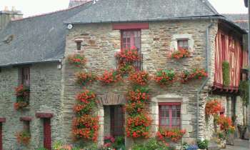 Puzzle 4153 - Maison fleurie à Vannes