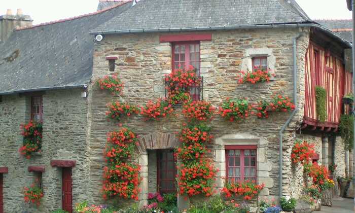 Puzzle Maison fleurie à Vannes