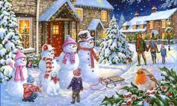 Puzzle 4681 - Les bonhommes de neige