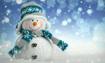 Puzzle 4700 - Bonhomme de neige souriant