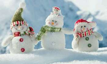 Puzzle 4340 - 3 bonhommes de neige