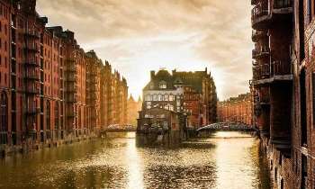 Puzzle 5088 - Canal à Hambourg