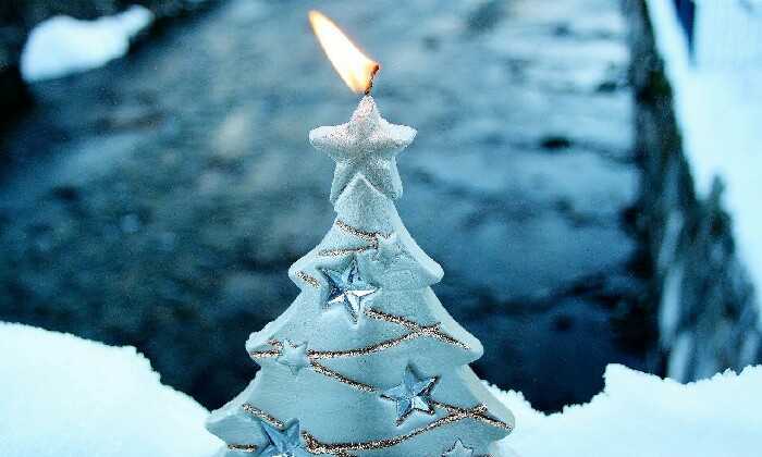 Puzzle Bougie sapin