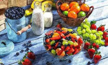 Puzzle 5134 - Peinture salade de fruits