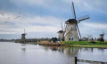 Puzzle 5286 - Paysages et moulins