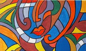 Puzzle 5633 - Tête en Pop Art