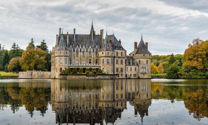 Puzzle Château au bord de l'eau - Villes & Monuments - Absolu Puzzle