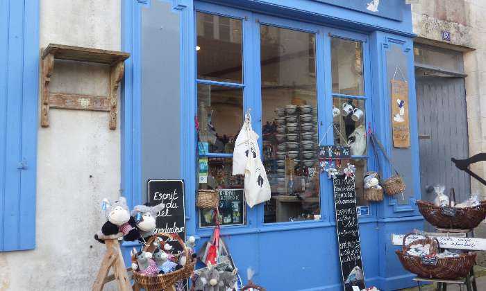 Puzzle Boutique bleue