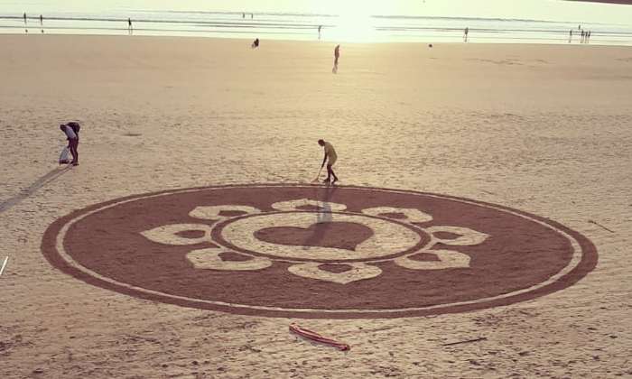 Puzzle Dessin sur la plage - Paysages & Fleurs - Absolu Puzzle