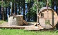 Puzzle Sauna en plein air