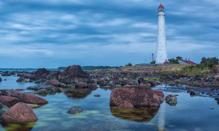 Puzzle Phare sur la côte granitique - Villes & Monuments - Absolu Puzzle