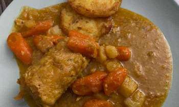 Puzzle 5474 - Plat ragout de veau carottes