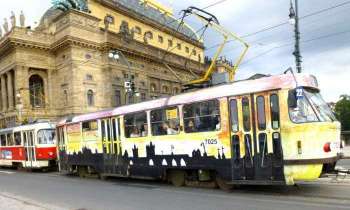 Puzzle 5662 - un tramway dans Prague