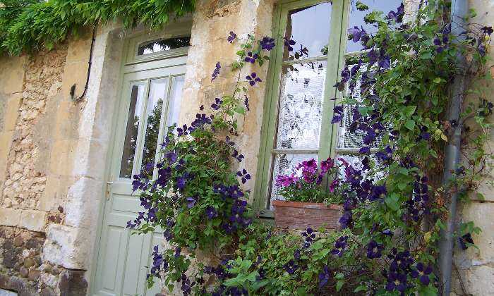 Puzzle Maison fleurie