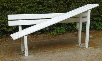 Puzzle 12654 - banc pour ne pas s'asseoir