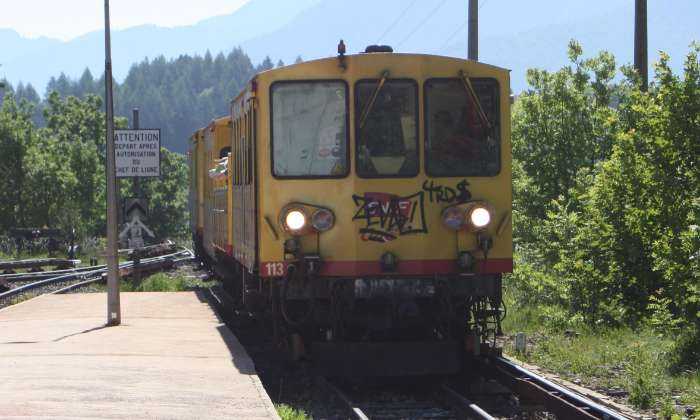 Puzzle le train jaune