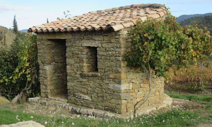 Puzzle cabane de vigne