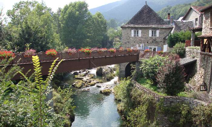 Puzzle Pont - Paysages & Fleurs - Absolu Puzzle