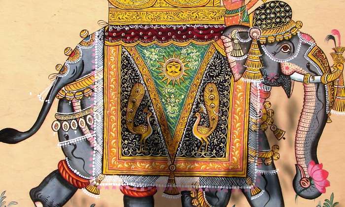 Puzzle bel elephant