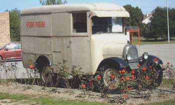 Puzzle 5853 - un camion de livreur ...