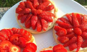 Puzzle 6048 - Dessert aux fraises