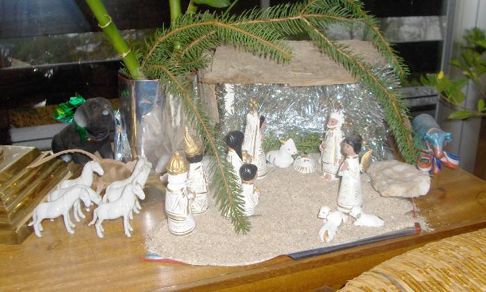 Puzzle crèche