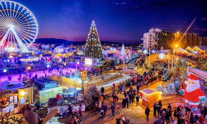 Puzzle village de noel