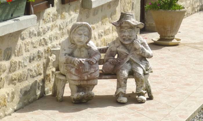 Puzzle décor de jardin