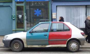 Puzzle 6603 - voiture polychrome