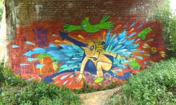 Puzzle 6279 - graf' sous un ancien viaduc