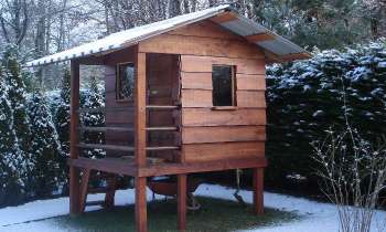 Puzzle 6269 - cabane sous la neige