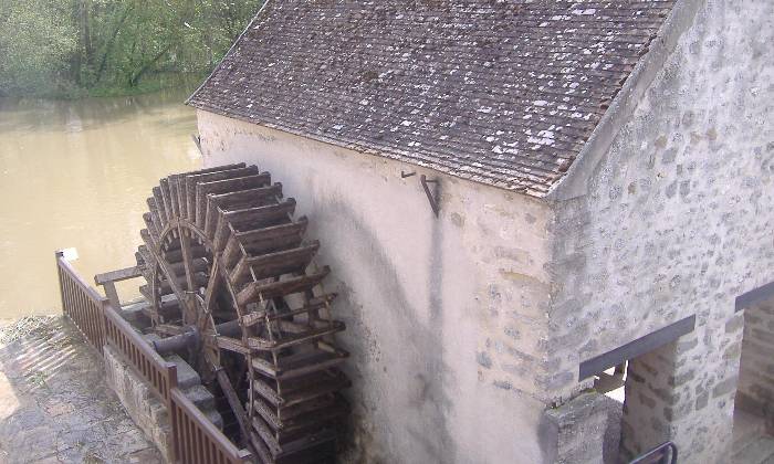 Puzzle la roue du moulin