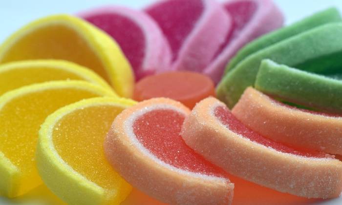 Puzzle Pâtes de fruits colorées