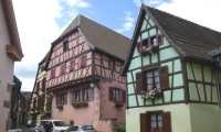 Puzzle façades alsaciennes