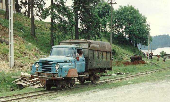 Puzzle CAMION SUR RAIL