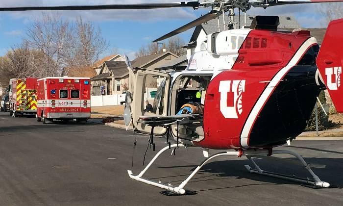 Puzzle hélicoptère secours