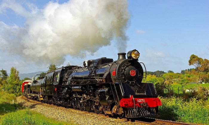 Puzzle locomotive a vapeur
