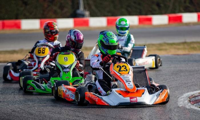 Puzzle course kart