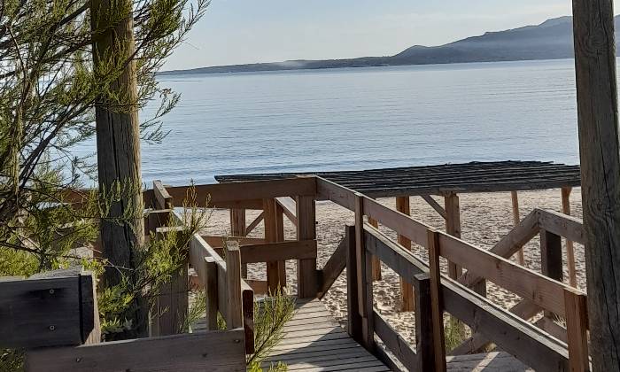 Puzzle sur la plage de calvi