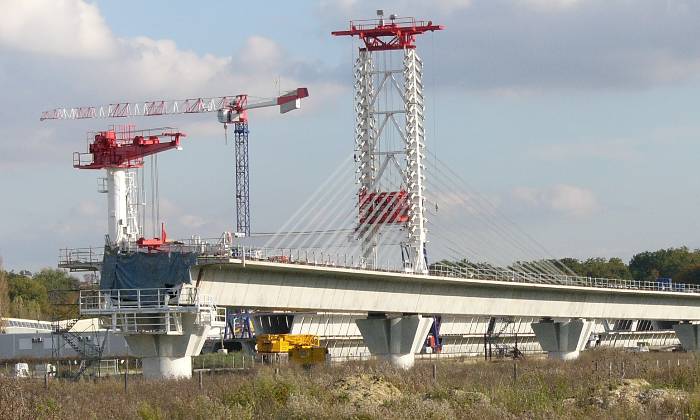 Puzzle viaduc en construction