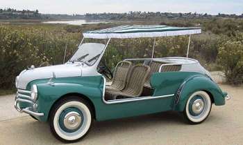 Puzzle 8663 - 1961 RENAULT 4CV JOLLY BEACH