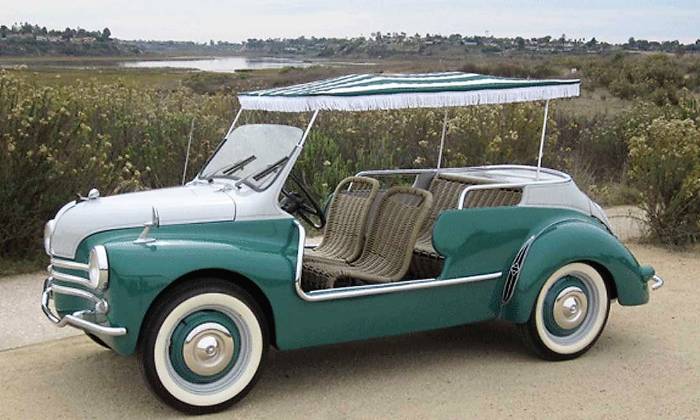 Puzzle 1961 RENAULT 4CV JOLLY BEACH