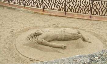 Puzzle 6850 - sculpture sur sable