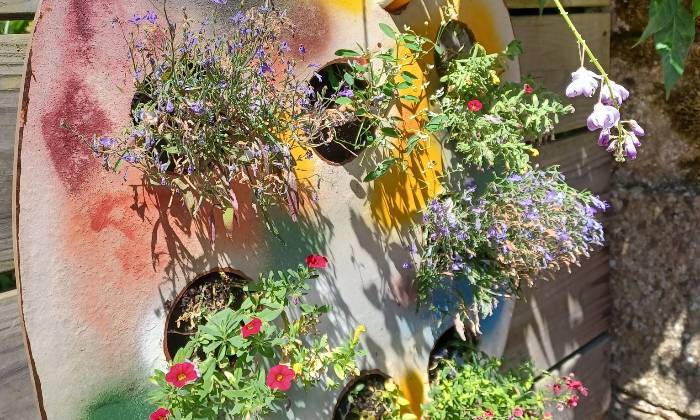 Puzzle Palette de fleurs
