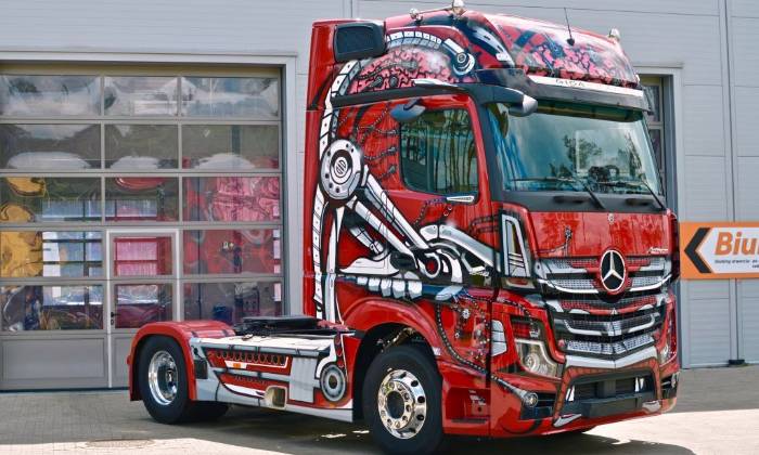 Puzzle MERCEDES ACTROS