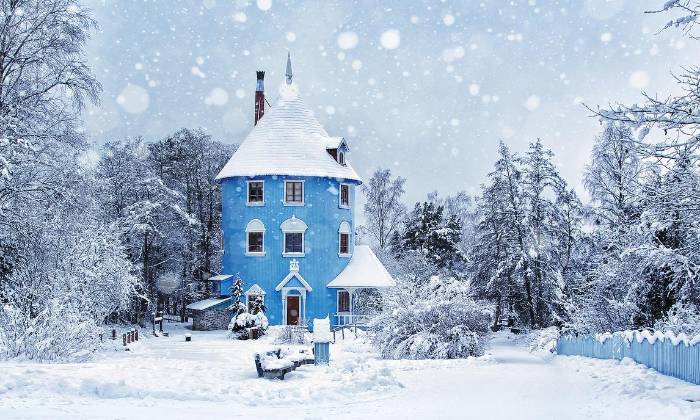 Puzzle Décor hivernal