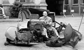 Puzzle 7485 - 2cv du film le corniaud