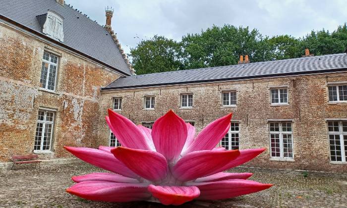 Puzzle cour de château