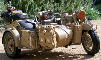 Puzzle 7598 - side car BMW R75