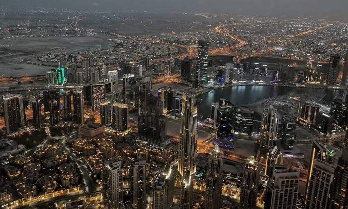 Puzzle Dubaï vu du Burj khalifa